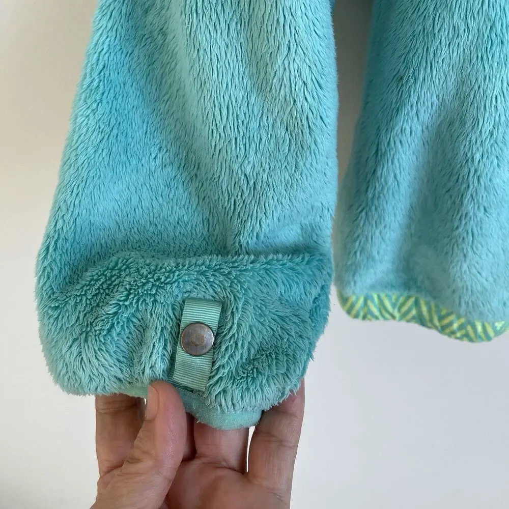 The North Face Girls Denali Thermal Fleece Jacket -‎ Mint Blue- Large 14/16
